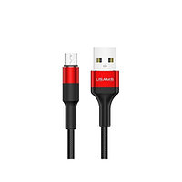 Кабель Usams (SJ221) USB - Type C 1.2М\2.0\fast\red (в колбе)(956640)