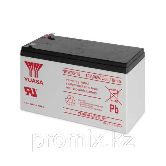 Аккумуляторная батарея Yuasa NPW36-12 12В 7.5 Ач, фото 1