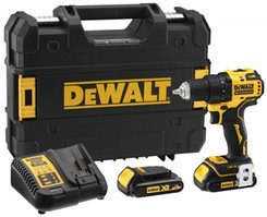 Бесщёточная ультракомпактная дрель-шуруповерт DeWALT  DCD708S2T-QW