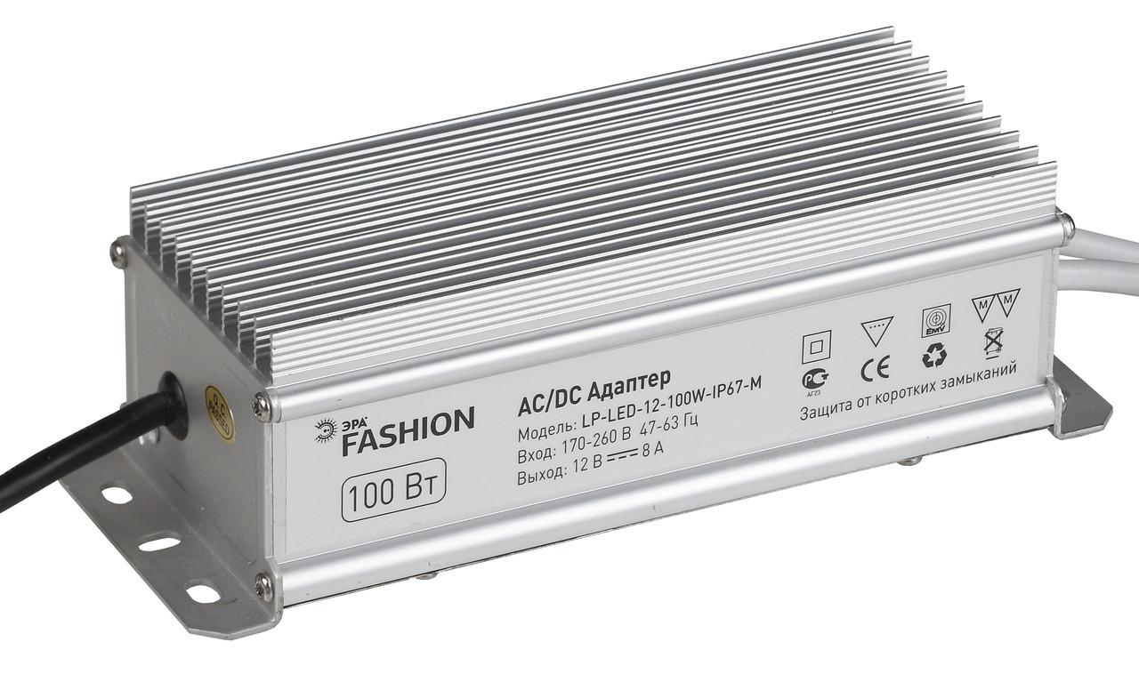 Источник питания 628010 ЭРА LP-LED-12-100W-IP67-M
