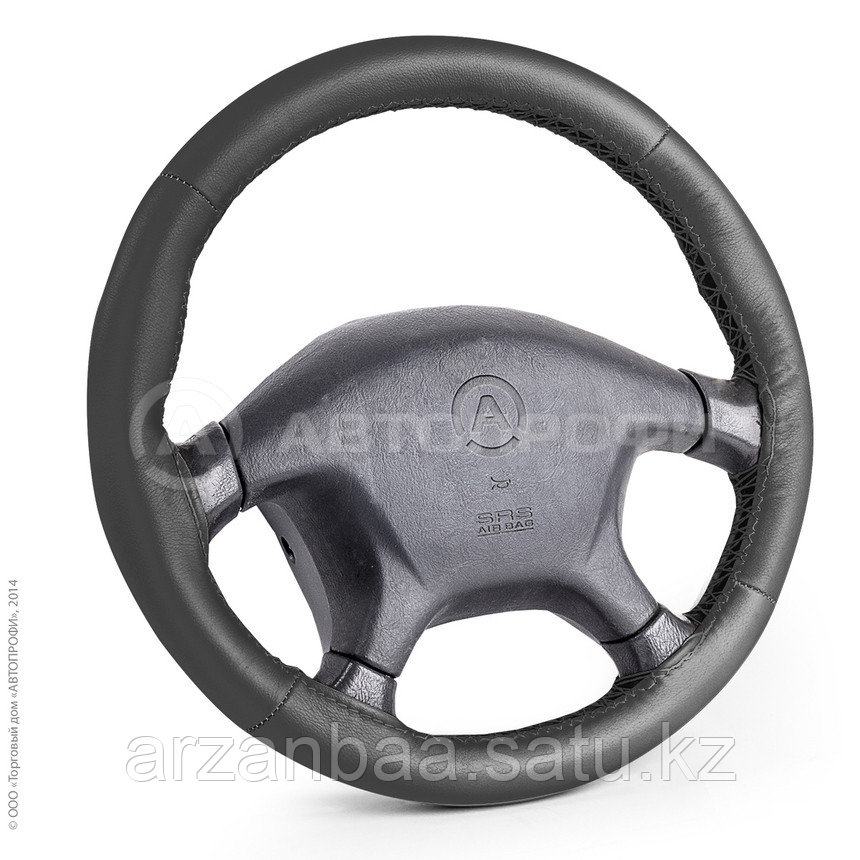 Оплётка для перетяжки руля AUTOPROFI SAM-200 BK (M) 37-39 см