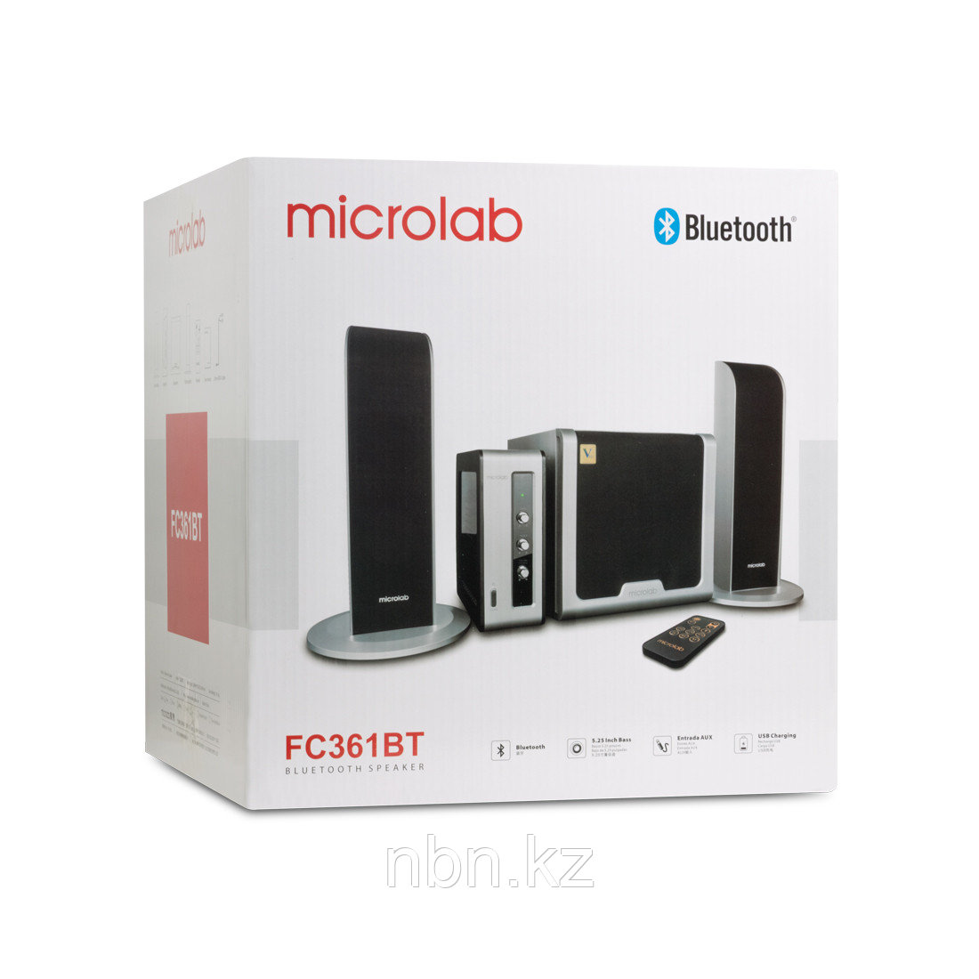 Акустическая система Microlab FC361BT Silvery - фото 3 - id-p75703701