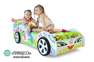 Детская кровать-машина "Принцесса", фото 2