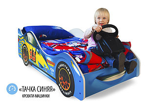 Детская кровать-машина "Тачка синяя", фото 2