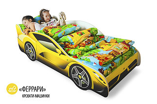 Детская кровать-машина "Феррари", фото 3
