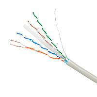 Желілік кабель OK-WIRE-FTP Cat.6-4х2х0,574мм ПВХ 305м/қаптама. (CCU)