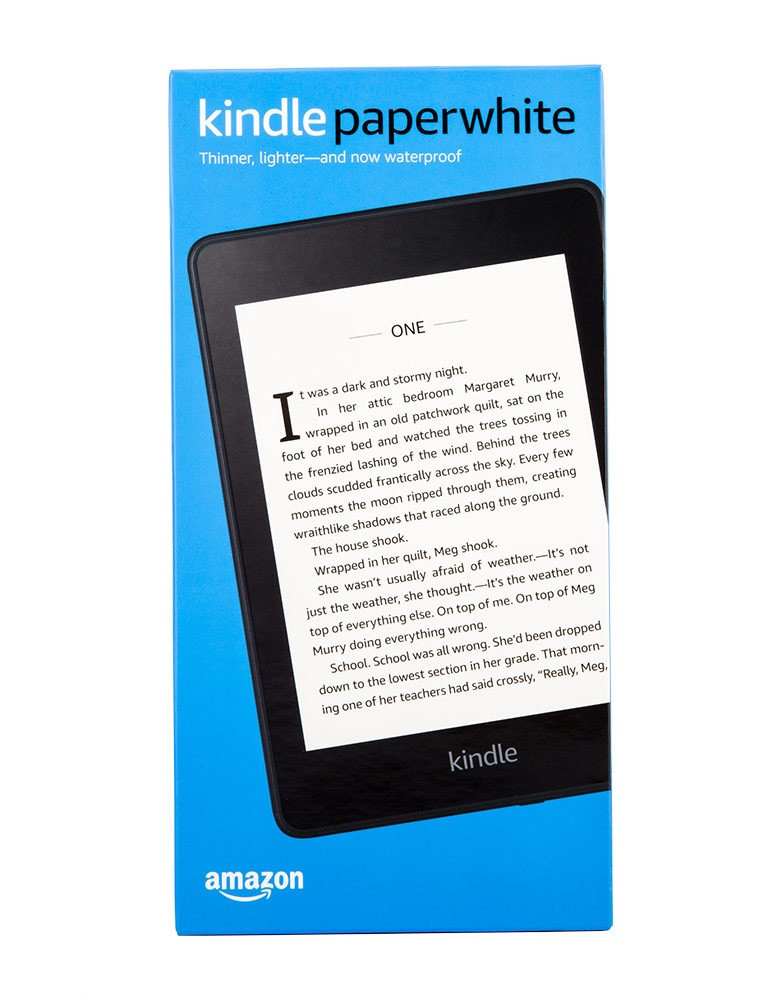 Электронная книга Amazon Kindle Paperwhite 2018 8gb (Синий) - фото 2 - id-p76252386