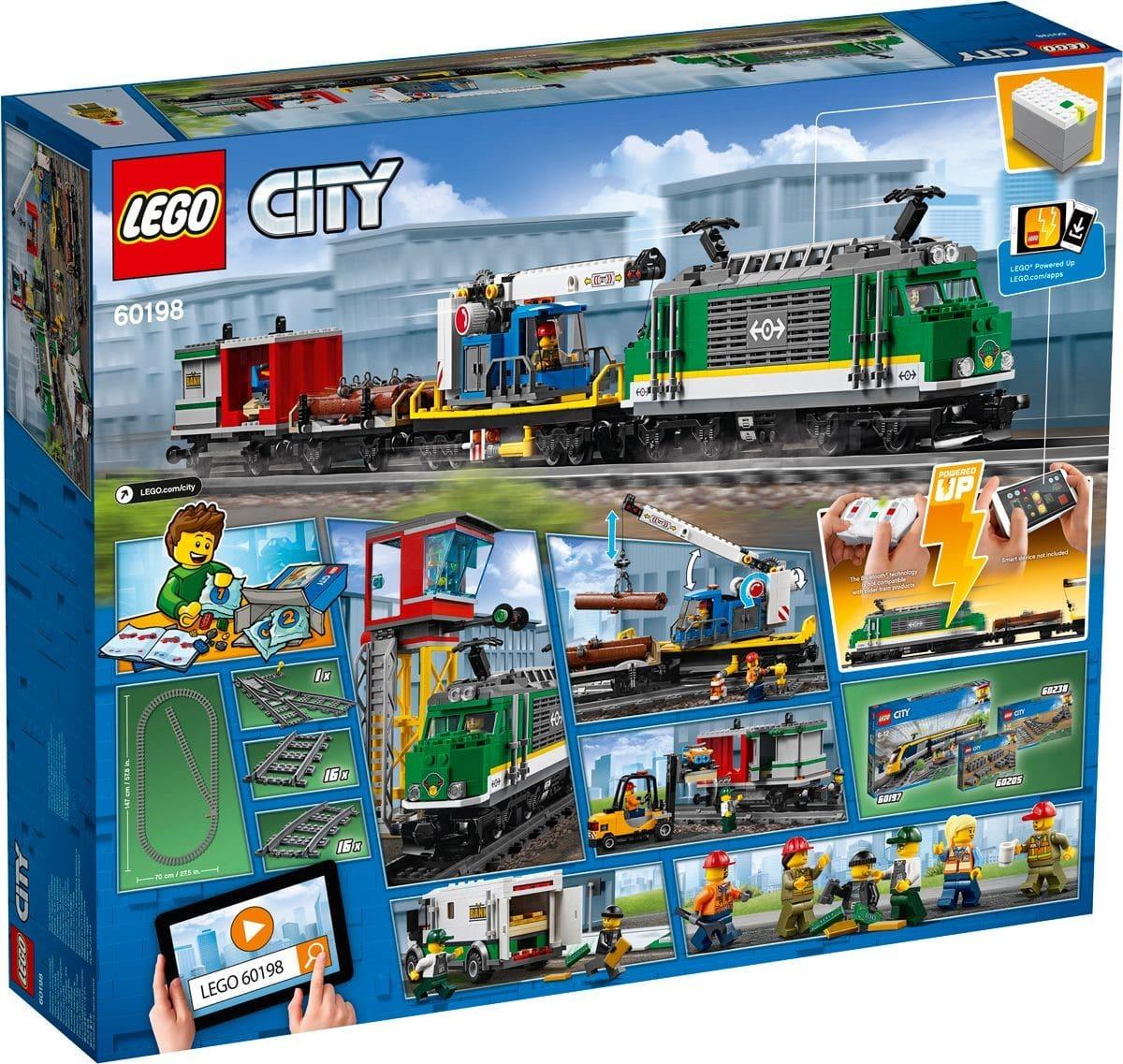 LEGO City 60198 Товарный поезд, конструктор ЛЕГО - фото 5 - id-p76252735