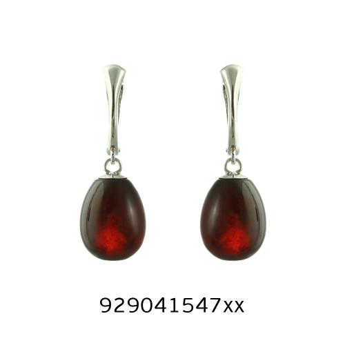 Серебряные серьги с янтарём коньячным Darvin 929041547ab