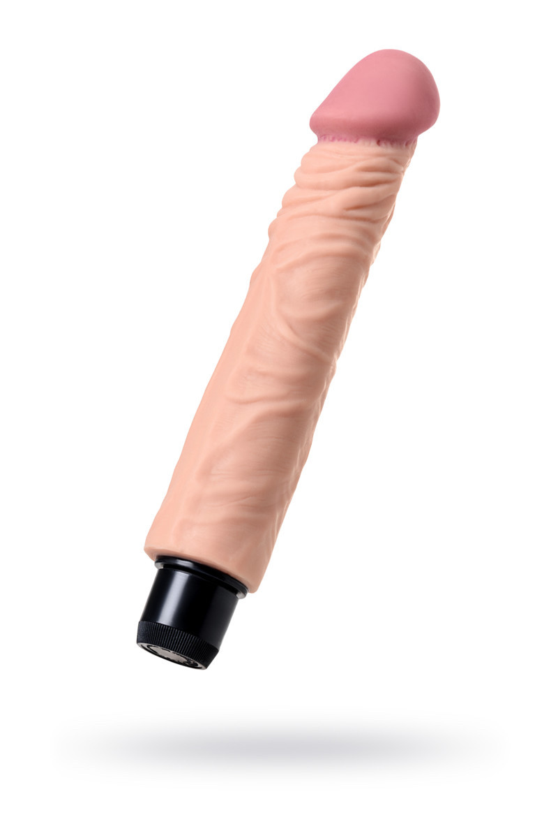 Реалистичный Вибратор TOYFA A-TOYS, Мультискоростной, Телесный, 20 СМ