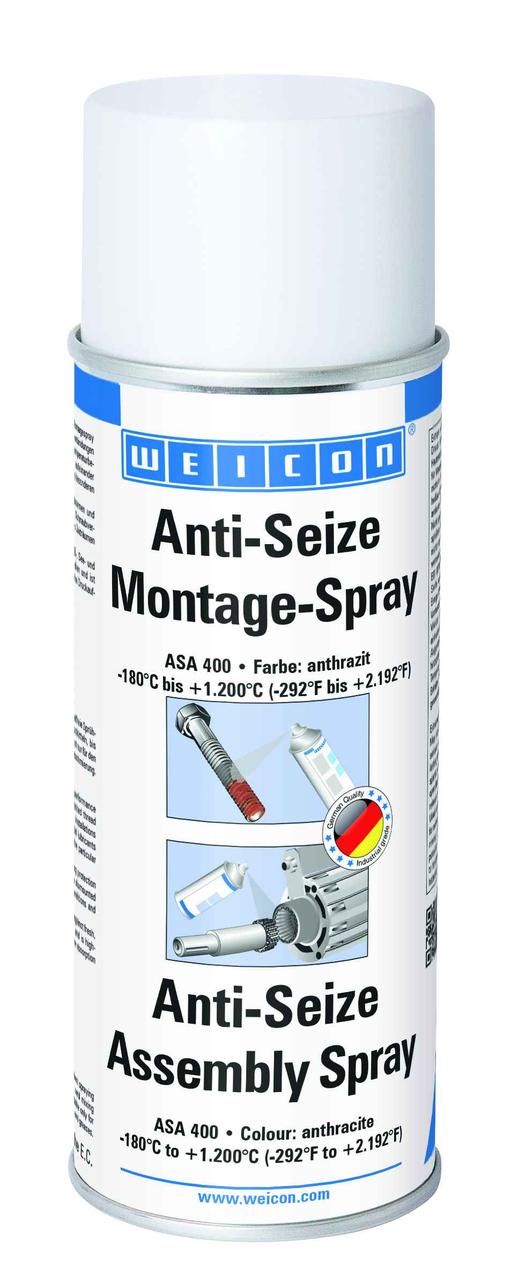 WEICON AN ASA 400 Анти-Сайз Спрей (400мл)Антикоррозионные монтажные пасты anti-seize (противоизнос) - фото 1 - id-p75816744
