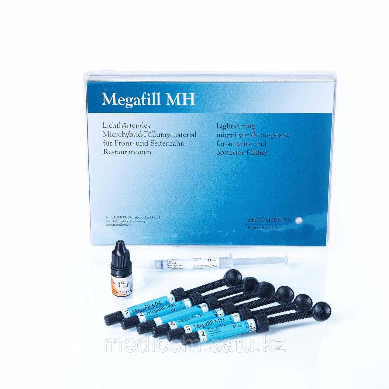 Мегафилл МН (Megafill MH) светоотверждаемый универсальный композит (Megadenta, Германия)