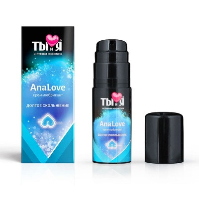 Анальная смазка с обезболиванием "Analove" на водно- силиконовой основе, 50гр, Россия