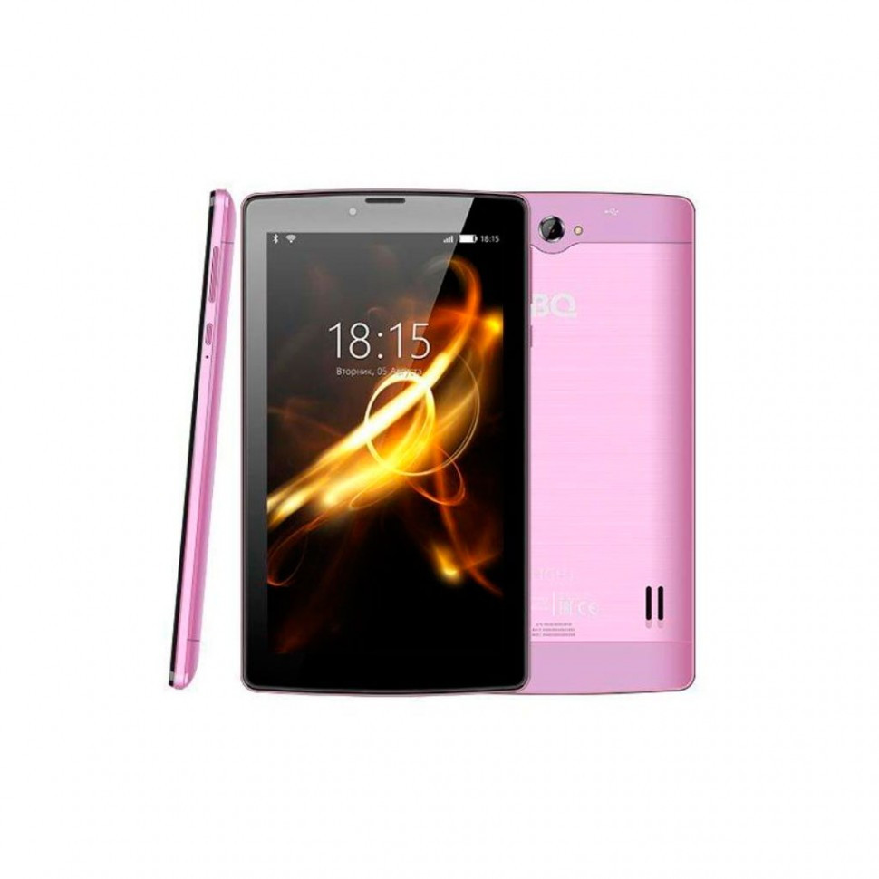 Планшет BQ-7083G Light Violet (7", 1024*600, TN, 4*1.0Ghz, 1+8Гб, GPS, 7.0)