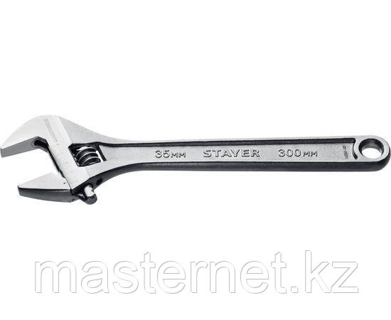 Ключ разводной MAX-Force, 300 / 35 мм, STAYER - фото 1 - id-p76293387