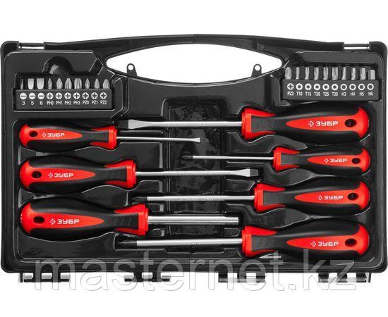 ЗУБР Универсал-27 набор отверток с насадками 27 шт