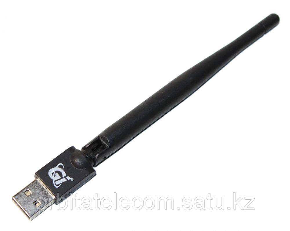 GI MT7601 - USB Wi-Fi  адаптер для спутниковых ресиверов, 2,4Ггц, 150Мбит
