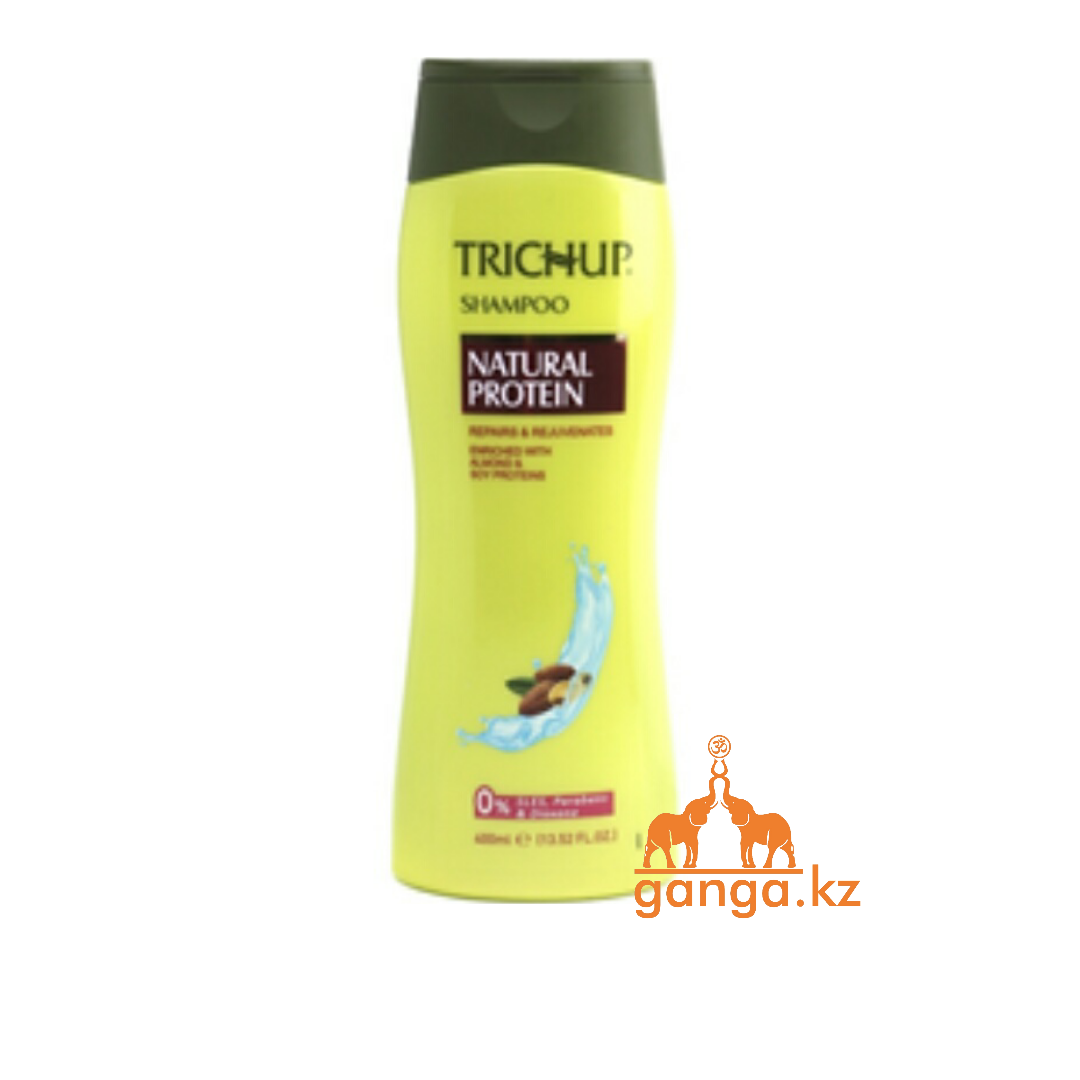 Тричап шампунь с натуральным протеином (Natural Protein Trichup VASU), 400 мл