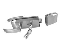 Замок с нажимной ручкой ключ/защелка | FGD-184 SUS304/SSS | Матовый