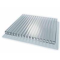 Сотовый поликарбонатный лист прозрачный Skyglass 2100х12000х6 мм