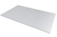 Сотовый поликарбонатный лист прозрачный Woggel 2100х6000х8 мм