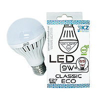 Лампа светодиодная серии CLASSIC 9W цоколь Е27 -4100К-Натуральный белый свет