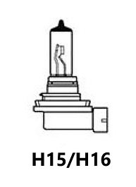 Галогенная лампа H16