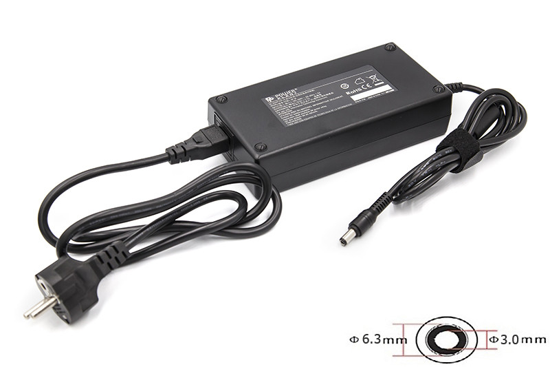 Блок питания для ноутбуков PowerPlant IBM/LENOVO 220V, 150W 19.5V 7.7A (6.3*3.0)
