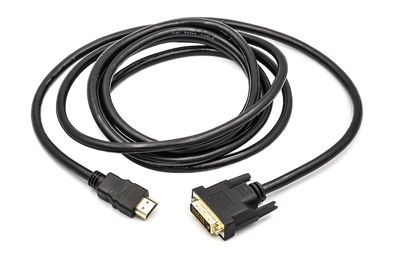 Видео кабель PowerPlant HDMI - DVI, 3м