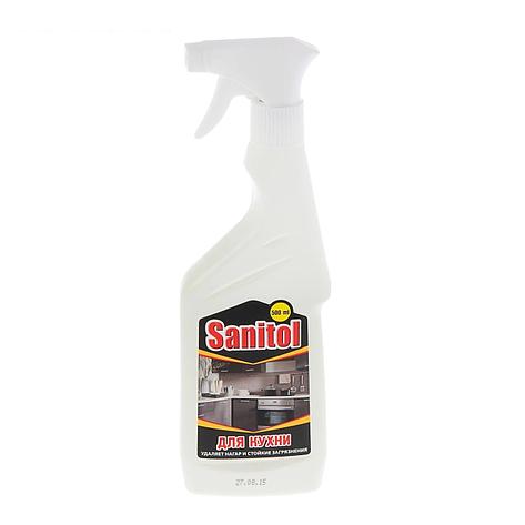 Чистящее средство д/плит "Sanitol" 0,5 л., с распылит., фото 2