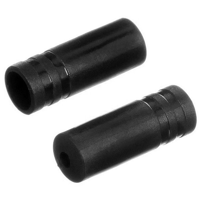 Наконечники оплётки тормоза Artek YZ-16003SE, 100 шт., пластик 4 мм, цвет чёрный