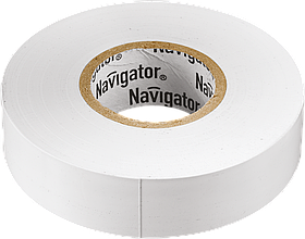 Изолента NIT-B15-10/WH белая 71 228 Navigator