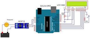 ARDUINO ACS712 CURRENT SENSOR 30A
