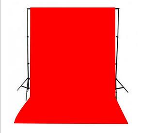 Красный фон 6х3 м Студийный, тканевый, фото 2
