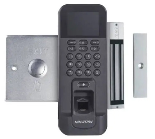 DS-KAS261 - Комплект СКУД (DS-K1T804MF + DS-K7P01 + DS-K4H258S + DS-K4H258-LZ.