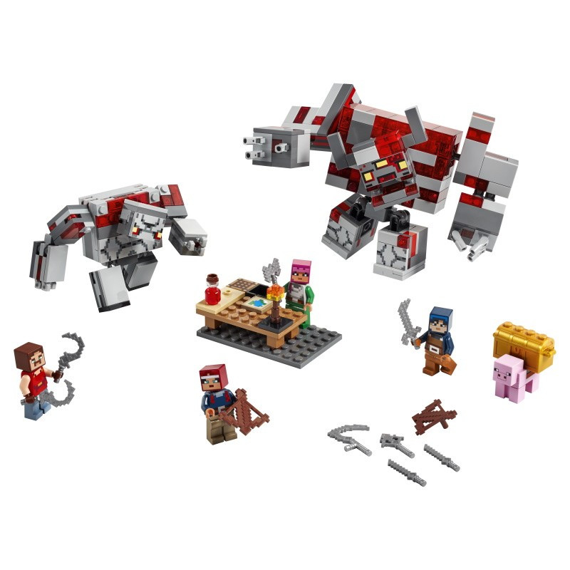 21163 Lego Minecraft Битва за красную пыль, Лего Майнкрафт - фото 3 - id-p76309368