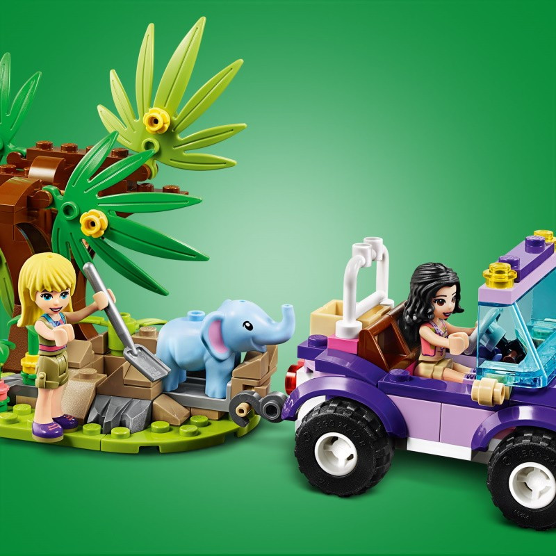 41421 Lego Friends Джунгли: спасение слонёнка, Лего Подружки - фото 4 - id-p76309373