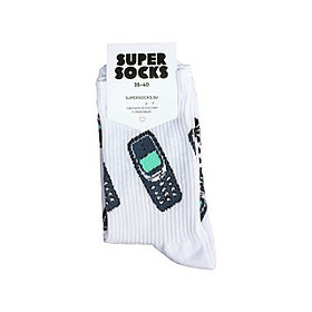 Носки SUPER SOCKS "Мобильник 3310"