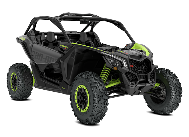 Мотовездеход BRP Can-Am Maverick X ds Turbo RR 900 Серый с салатовым 2020 INT