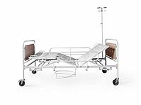 Кровать медицинская функциональная трехсекционная КМФ3-01 с механическим регулированием углов наклона