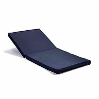 Матрац двухсекционный (наполнитель-пенополиуретан, с наматрацником из искуст. кожи, устойчивой к дезинфекции)