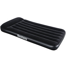 Надувной матрас Aerolax Air Bed(Twin) 188х99х30 см со встроенным насосом, Bestway 67556, фото 2