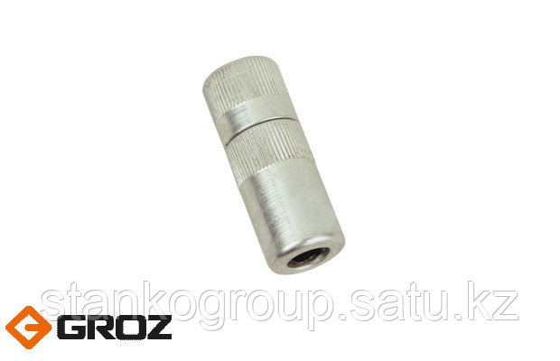 Переходник-насадка цилиндрической формы из черных металлов для смазочного шприца GROZ HC/19/3/B Арт. GR43590