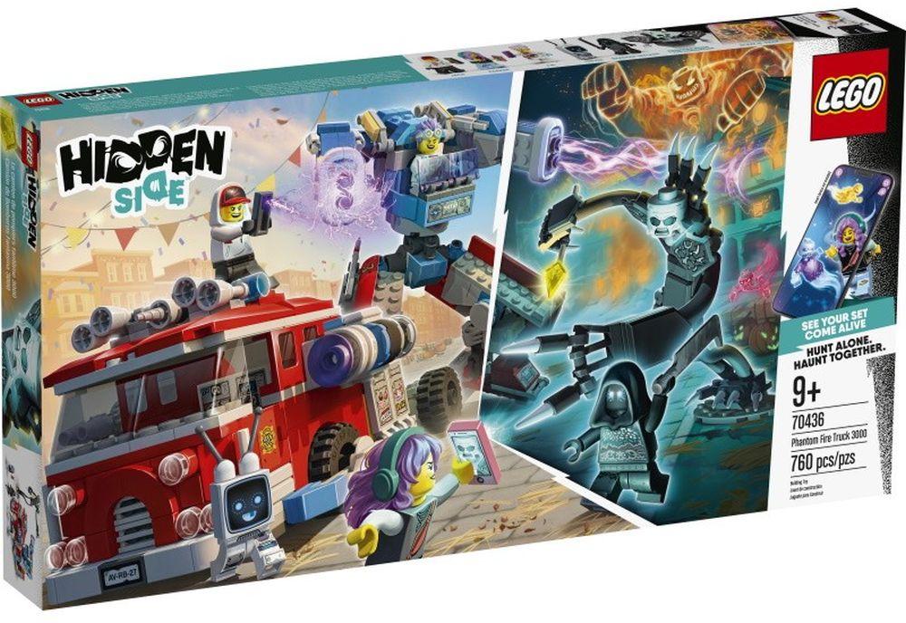 70436 Lego Hidden Side Фантомная пожарная машина 3000, Лего Хидден Сайд - фото 1 - id-p76411477