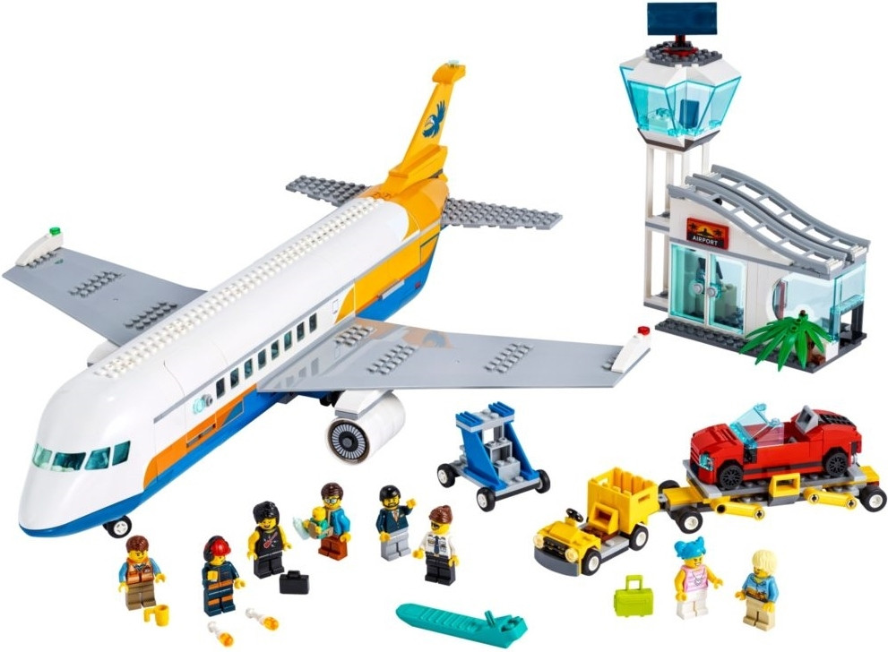 60262 Lego City Пассажирский самолёт, Лего Город Сити - фото 3 - id-p76411469