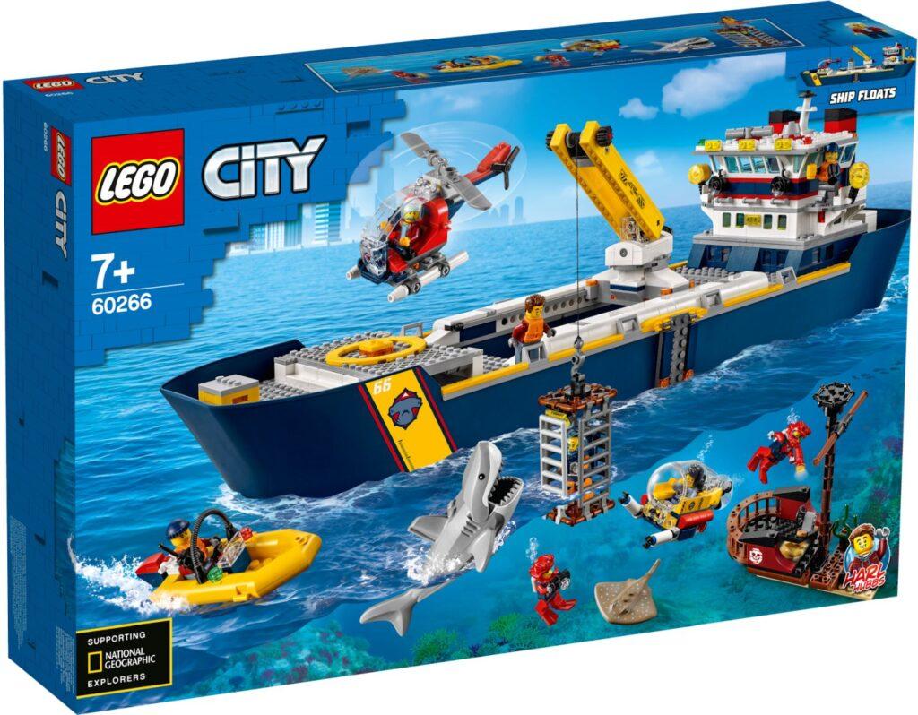 60266 Lego City Океан: исследовательское судно, Лего Город Сити