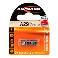 Алкалиновая батарейка A29 ANSMANN 9V