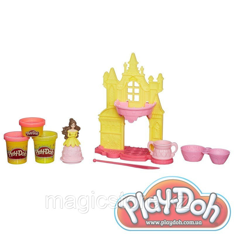 Пластилин Play Doh, Hasbro Набор для лепки Плэй До Замок Белль - фото 2 - id-p51629448