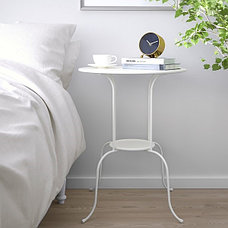 Придиванный столик ЛИНДВЕД белый, 50x68 см ИКЕА, IKEA, фото 2