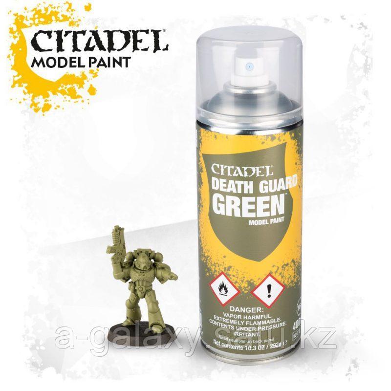 Spray: Death Guard Green (Спрей-Грунтовка Зелёный Гвардии Смерти). 400 мл. - фото 1 - id-p76453071